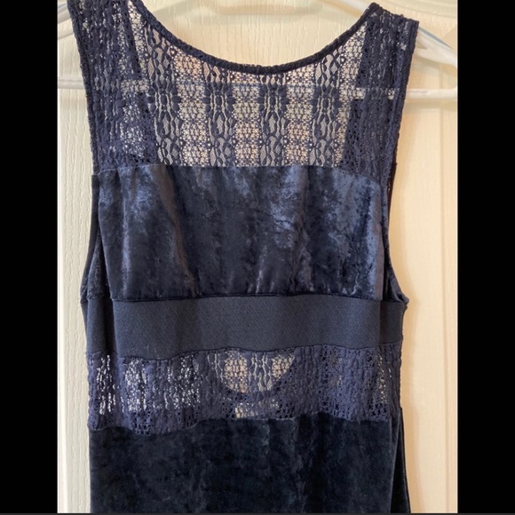 Free People Keep In Line Velvet Maxi Dress RARE NWOT - Picture 6 of 8